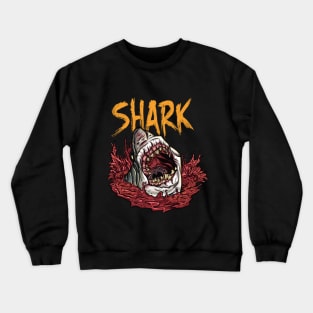 Zoombie Shark Crewneck Sweatshirt